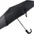Складной зонт полуавтоматический, черный