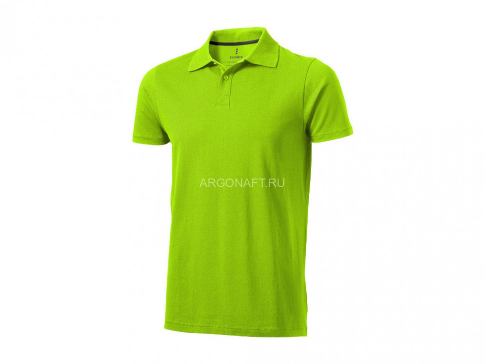 Рубашка поло Seller мужская, зеленое яблоко