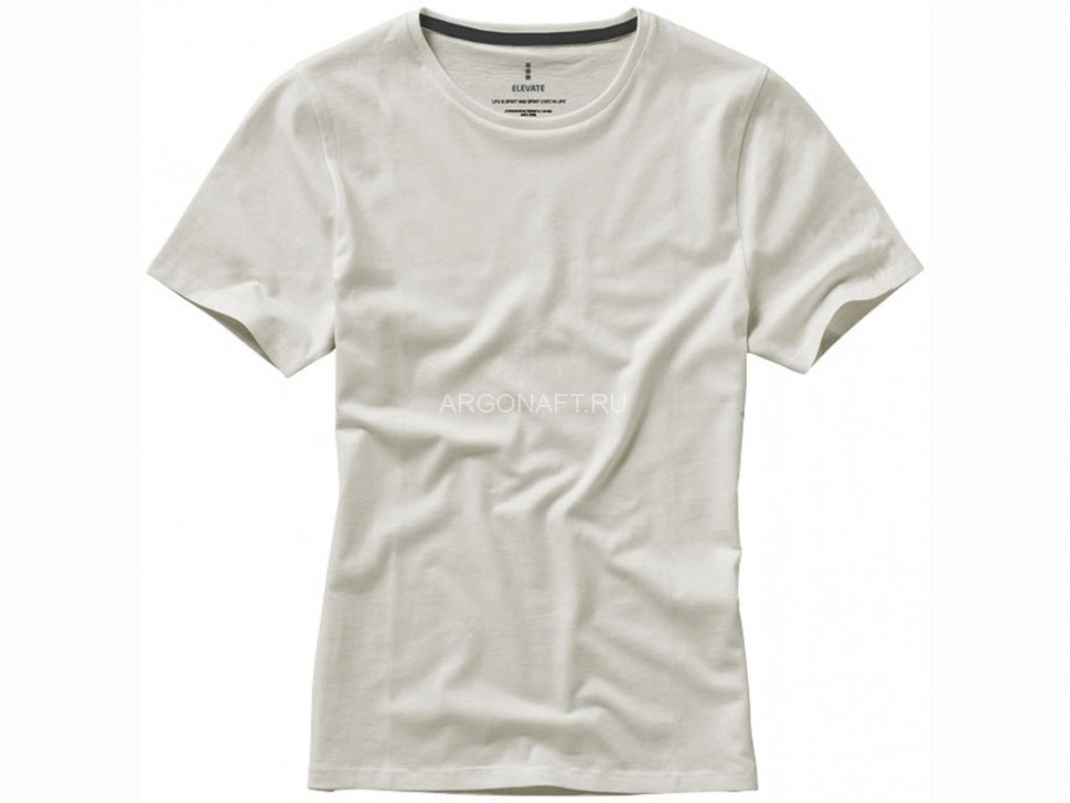 Nanaimo женская футболка с коротким рукавом, св.серый