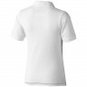 Calgary женская футболка-поло с коротким рукавом, белый/темно-синий