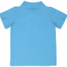Рубашка поло First детская, голубой