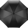 Зонт-трость Радуга, черный