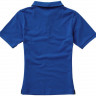 Calgary женская футболка-поло с коротким рукавом, синий