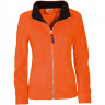 Куртка флисовая Nashville женская, оранжевый/черный