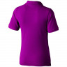 Calgary женская футболка-поло с коротким рукавом, темно-фиолетовый