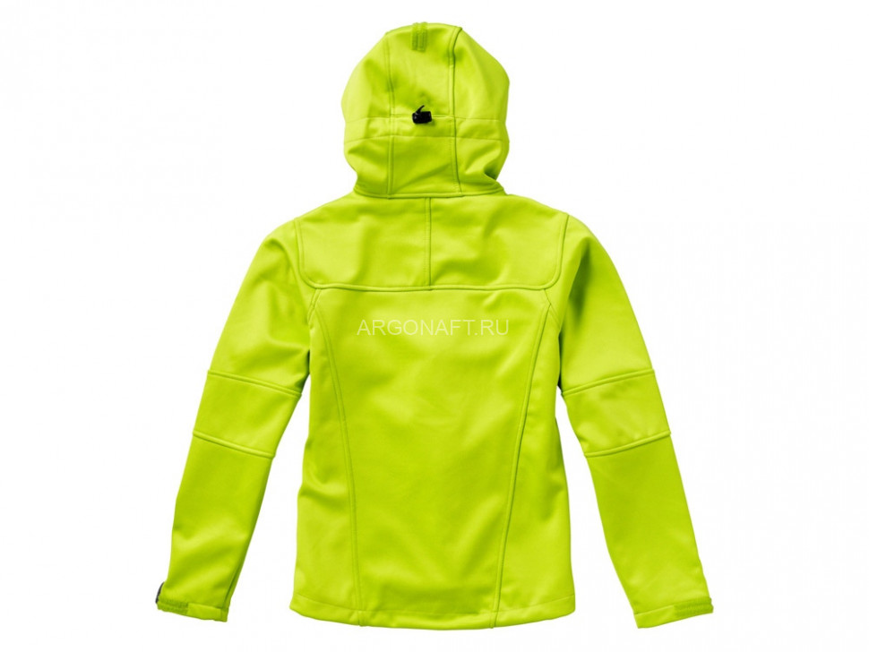 Куртка софтшел Match женская, св.зеленый/серый