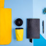 Набор подарочный VIBES4HIM: бизнес-блокнот, ручка, термокружка, сумка