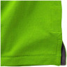 Calgary мужская футболка-поло с коротким рукавом, зеленое яблоко