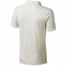 Calgary мужская футболка-поло с коротким рукавом, св. серый